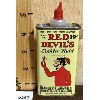 Image 1 : RED DEVIL'S LIGHTER FLUID OILER - 4 OZ