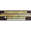 Image 2 : LOT OF 6 - MISC WOODEN RULERS