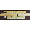 Image 2 : LOT OF 6 - MISC WOODEN RULERS