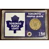 Image 3 : LOT OF 5 - TEAM CANADA COASTERS AND TORONTO MAPLE LEAFS COIN