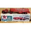 Image 1 : TEXACO 1958 B MACK TANKER BATTERY OPERATED TRUCK BANK - 16IN