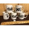 Image 1 : LOT OF 5 - JOHN DEERE COMMEMORITIVE COFFEE MUGS 