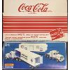 Image 2 : LOT OF 2 - COCA-COLA PLASTIC AND DIECAST VEHICLES - 1:64 SCALE 
