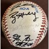 Image 10 : JOB LOT - 3X SIGNED BLUEJAYS BASEBALLS AND TICKET STUBS