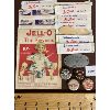 Image 1 : JOB LOT - SILVERWOODS BADGE, JELLO KEWPIES PUBLICATION, BORDEN's ICE CREAM STICKS ETC. 