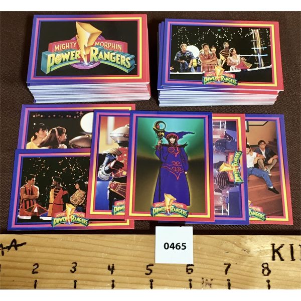 JOB LOT - LARGE QTY OF MIGHTY MORPHIN POWER RANGERS TRADING CARDS - 1994