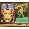 Image 1 : LOT OF 2 - SIGNED COMIC BOOKS - IRON MAN 2020 AND AQUAMAN TIME AND TIDE