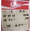 Image 3 : LIGHT UP COKE MENU BOARD - 20in X 53in