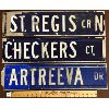 Image 1 : LOT OF 3 - TORONTO STREET SIGNS - APPROX 25in X 6in