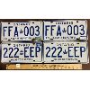 Image 1 : LOT OF 4 - 1973 AND UNDATED ONTARIO LICENSE PLATE PAIRS