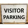 Image 1 : VISITOR PARKING METAL SIGN - 18 x 24in