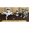 Image 1 : LOT OF 3 - VINTAGE PLASTIC TOY ROBOTS