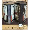 Image 2 : LOT OF 2 - RED INDIAN MOTOR OIL QUART CANS