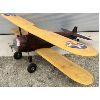 Image 1 : LARGE WOOD FRAMED US ARMY REMOTE CONTROL AIRPLANE - 64in WINGSPAN