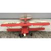 Image 2 : LARGE WOOD FRAMED REMOTE CONTROL AIRPLANE - 44in WINGSPAN