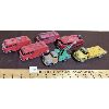 Image 1 : LOT OF 6 - DIECAST DINKY TOYS - FIRETRUCKS, TOW TRUCK AND FLATBED