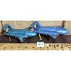 Image 1 : LOT OF 2 - DINKY TOYS THUNDERBIRD 2 SPACECRAFT 