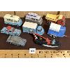 Image 1 : LOT OF 8 - CORGI DIECAST VEHICLES - INCL PLASTIC BATBOAT 