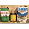 Image 1 : LOT OF 3 - B/A, CASTROL AND SHELL MOTOR OIL CANS 