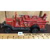 Image 2 : CAST IRON FIRETRUCK TOY - 10.5in LONG