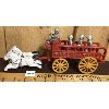 Image 1 : CAST IRON FIRE PATROL TOY - 12in LONG