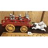 Image 2 : CAST IRON FIRE PATROL TOY - 12in LONG