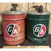 Image 1 : LOT OF 2 - B/A FIVE GALLON CANS