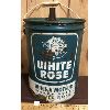 Image 2 : WHITE ROSE FIVE GALLON MOTOR OIL CAN