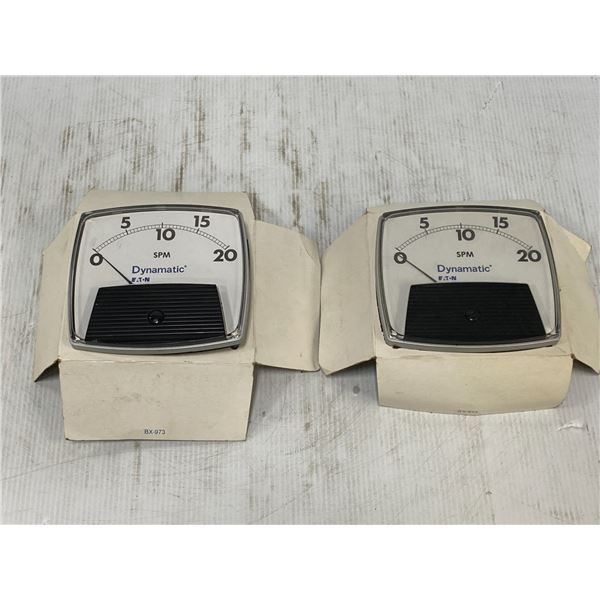 (2) Eaton Dynamatic Indicators