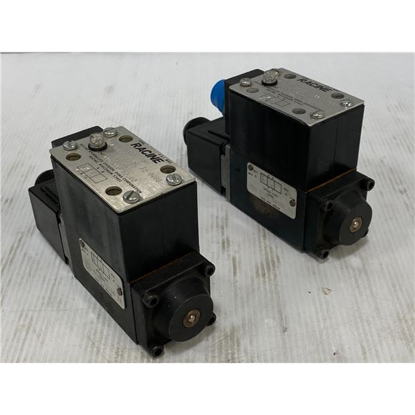 (2) Racine # FD4 DTHS 101SL 32 0488 Valves