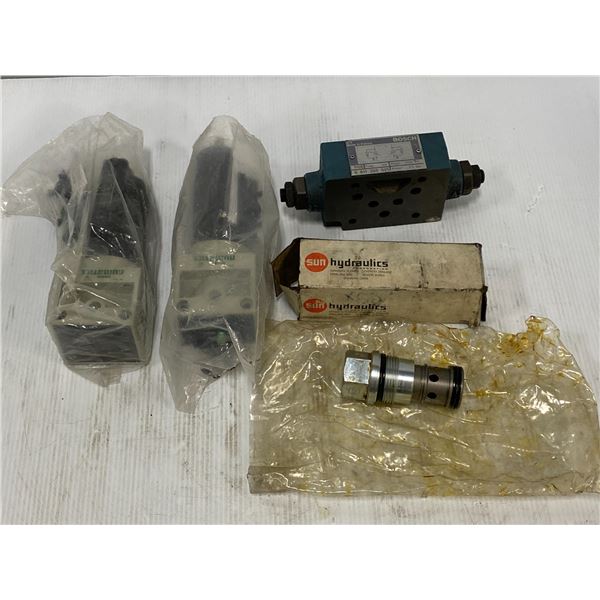 Lot Of (4) Valve Components