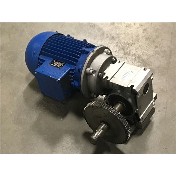 Nord #SK 1SI50 Gear Reducer w/Lenze Weg #AL80-4 Motor