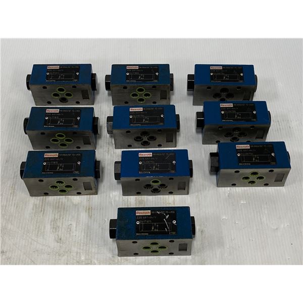 Lot Of (10) Rexroth Valve # Z2S 6A1-64/V