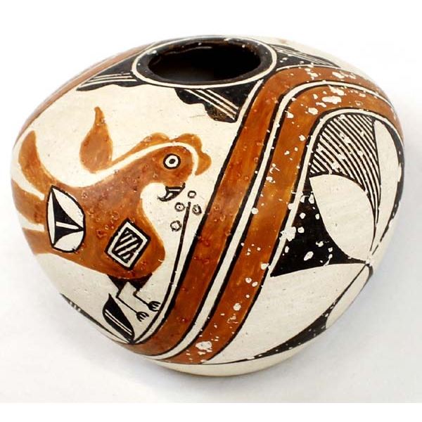 Historic Acoma Pottery Bowl by Marie Zieu Chino