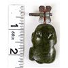 Image 10 : Zuni Serpentine Frog & Dragonfly Fetish