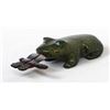 Image 1 : Zuni Serpentine Frog & Dragonfly Fetish