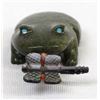 Image 2 : Zuni Serpentine Frog & Dragonfly Fetish