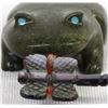 Image 3 : Zuni Serpentine Frog & Dragonfly Fetish
