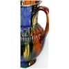 Image 2 : Large Mexican Drip Ware Pottery Pitcher