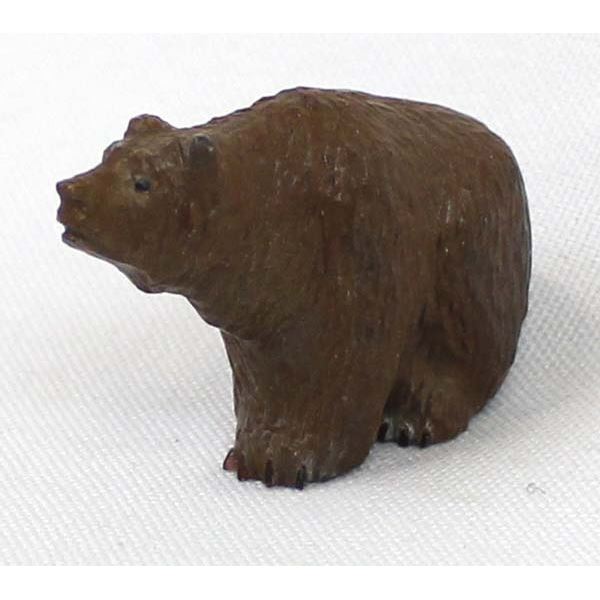 Zuni Travertine Bear Fetish by Fred Bowannie