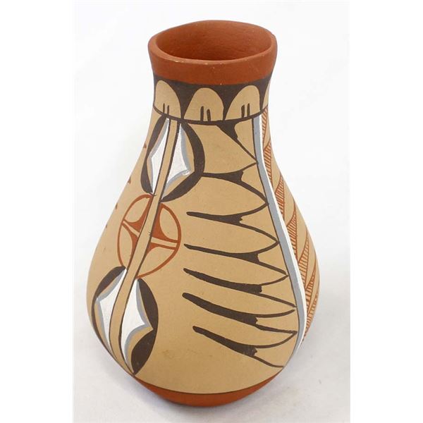 Native American Jemez Pottery Vase by Chinana
