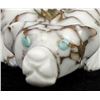 Image 3 : Zuni Gold Quartz Badger Fetish by Michael Laweke
