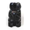Image 2 : Zuni Carved Jet Bear Fetish by Alex Tsethlikai