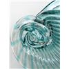 Image 2 : Blue Art Glass Nautilus Shell Vase