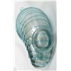 Image 7 : Blue Art Glass Nautilus Shell Vase