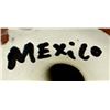 Image 8 : 2 Mexican Glazed Pottery Candlestick Holders