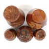 Image 9 : 5 Pieces of African Redware Pottery