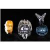 Image 2 : Glass Turtle, Glass Whale, and Onyx Pig