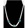 Image 1 : Quail Ridge Studios Shell Heishi Nugget Necklace