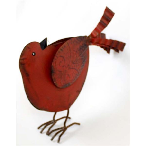 Metal Art Red Bird ''Follow Your Heart''